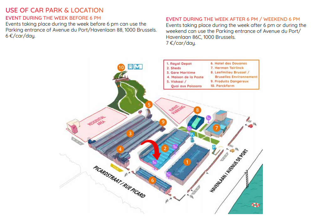 Parking - Tour & Taxis