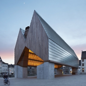 City pavilion - Ghent (Architects: Robbrecht &amp; Daem / Marie-José Van Hee)