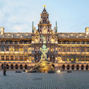 Great market square Antwerp - Carousel picture