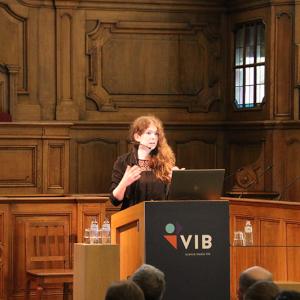 Selected talk woman