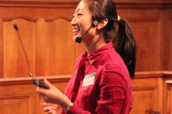 Selected talk woman 2